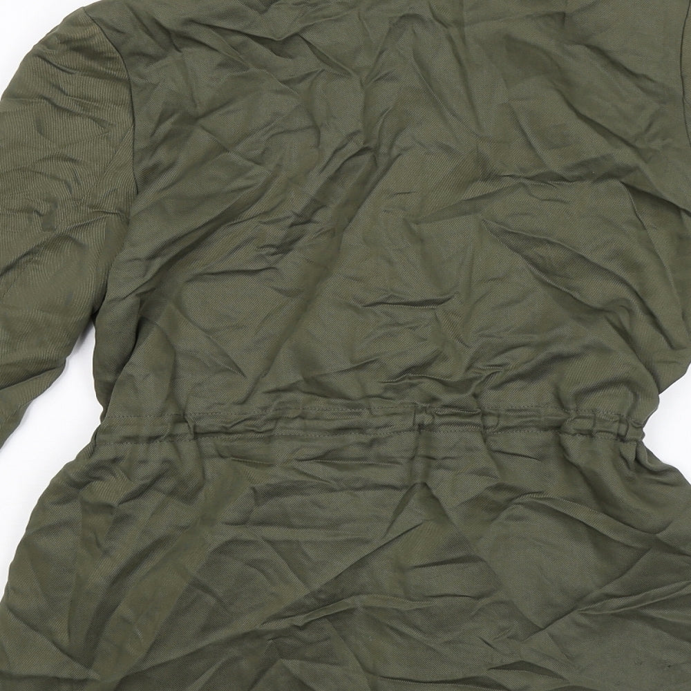 H&M Womens Green Jacket Size 6