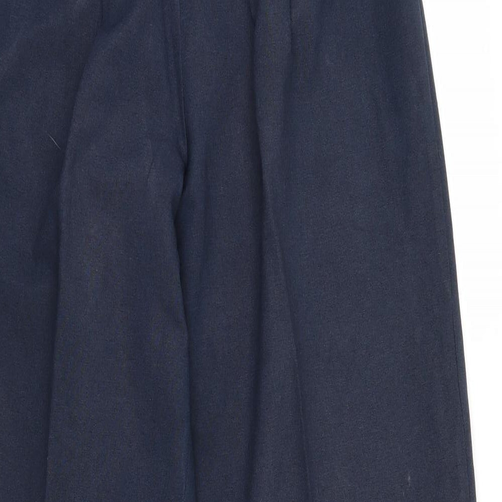 Preworn Womens Blue Dress Pants Trousers Size 14 L28 in