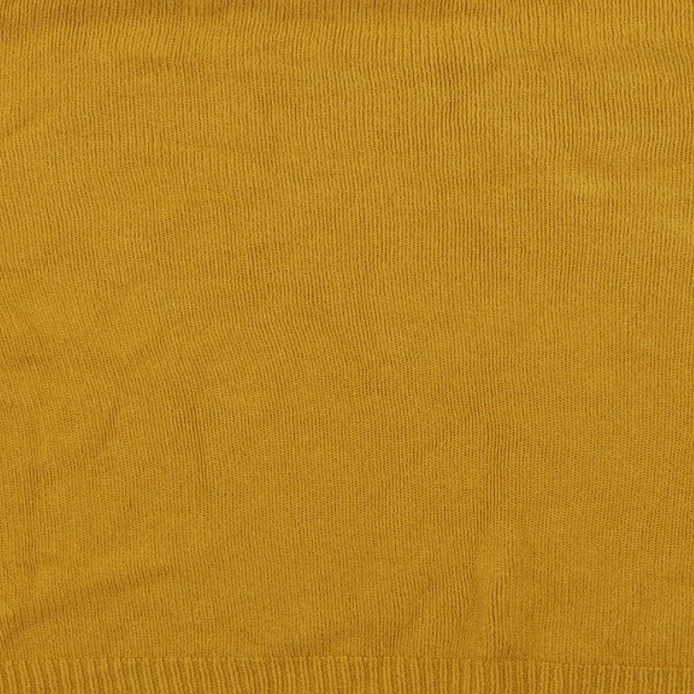 Love knitwear Womens Yellow Pullover Jumper Size 20