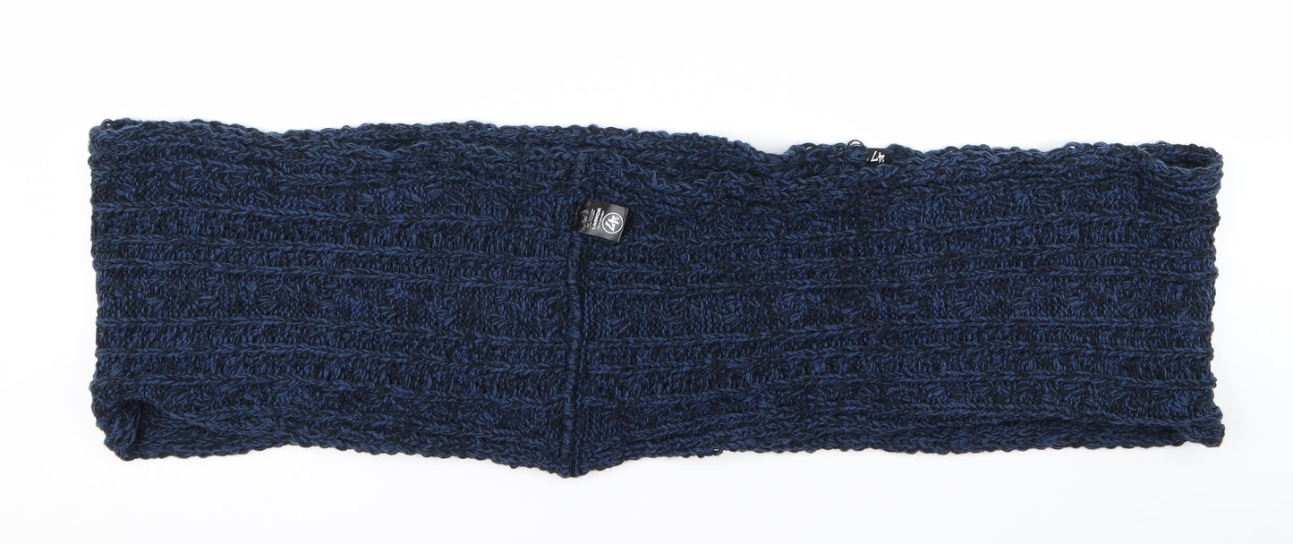Preworn Unisex Blue Scarf