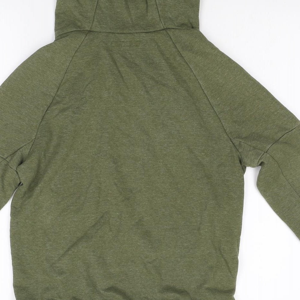 NXT Boys Green Flannel Pullover Hoodie Size 10 Years