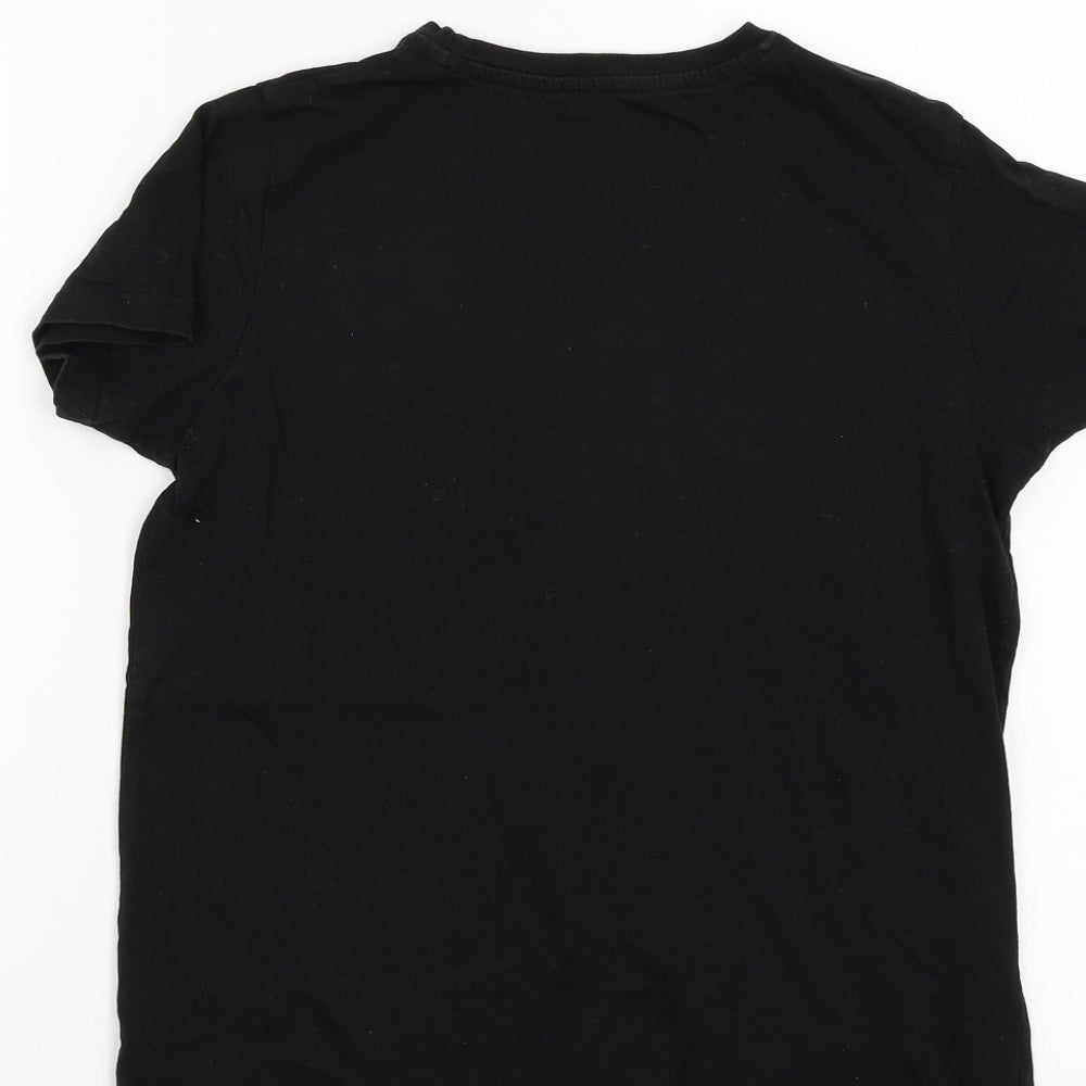 Primark Boys Black Basic T-Shirt Size 11-12 Years - Break the rules