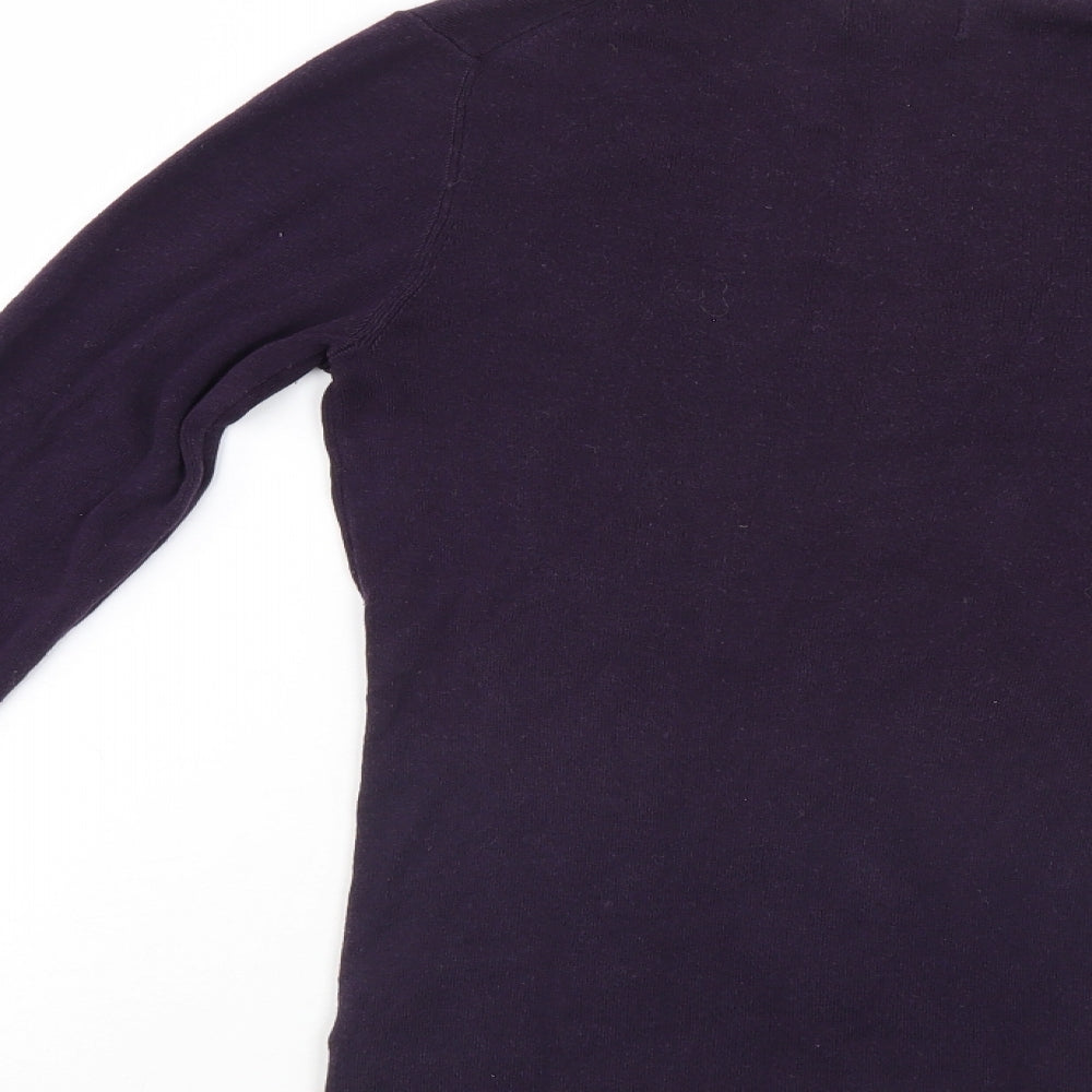 Jigsaw Womens Purple Pullover Jumper Size S