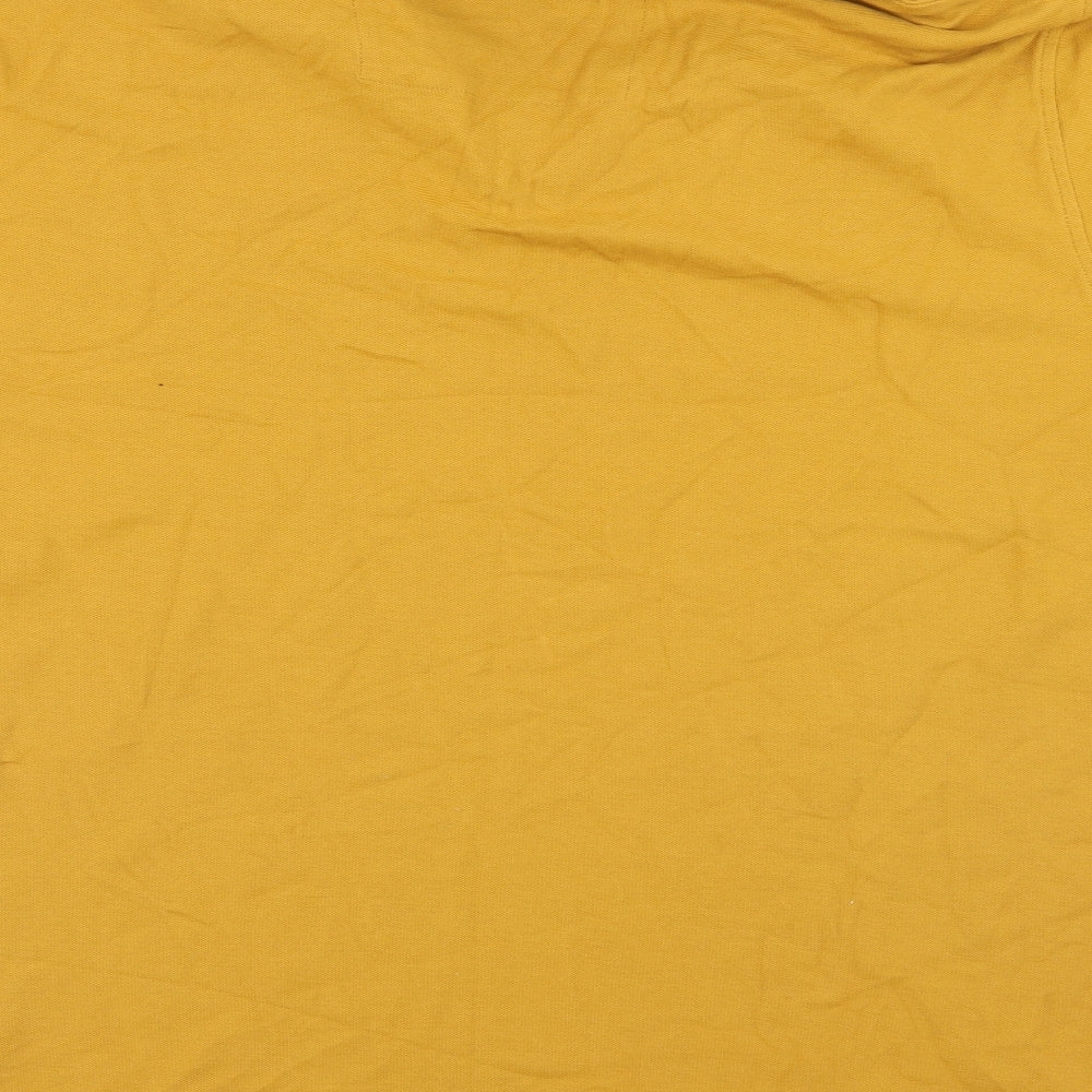 M&S Mens Gold Polo Size XL