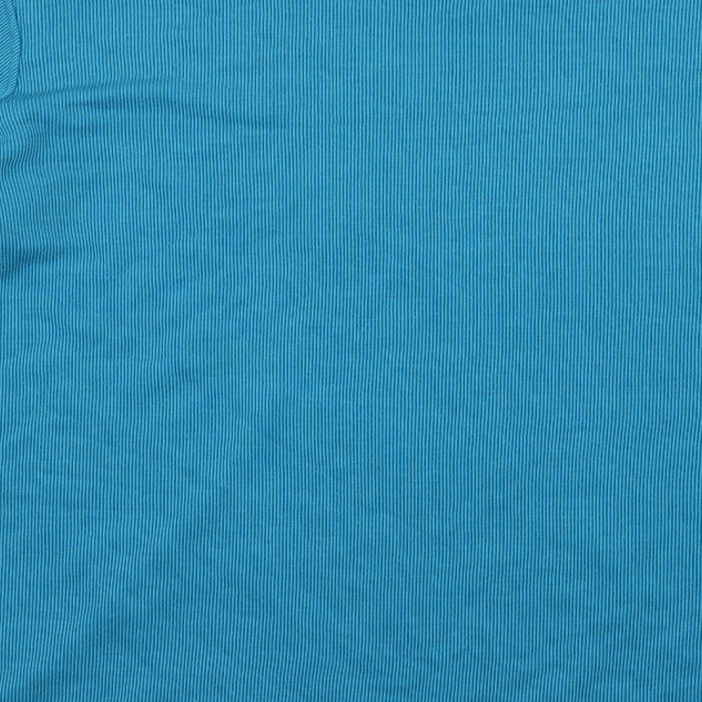 Bm collection Womens Blue Knit Pullover Jumper Size M