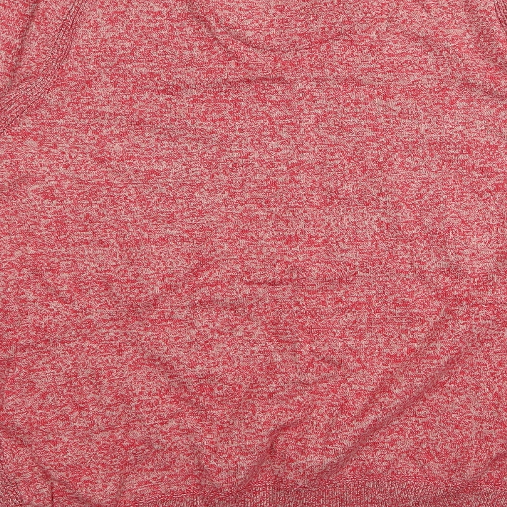 threadable Womens Red Pullover Jumper Size L