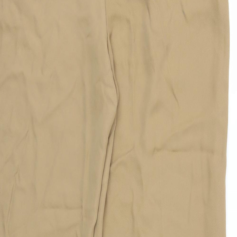 M&S Womens Brown Trousers Size 12 L28 in