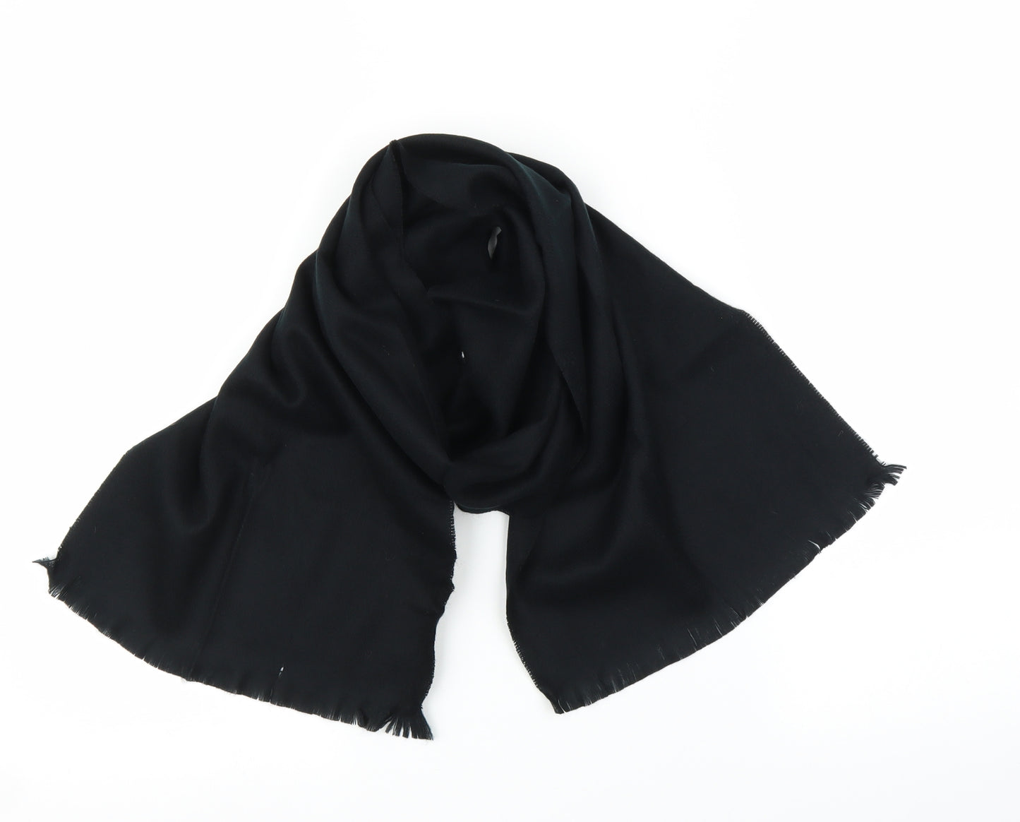Preworn Womens Black Scarf