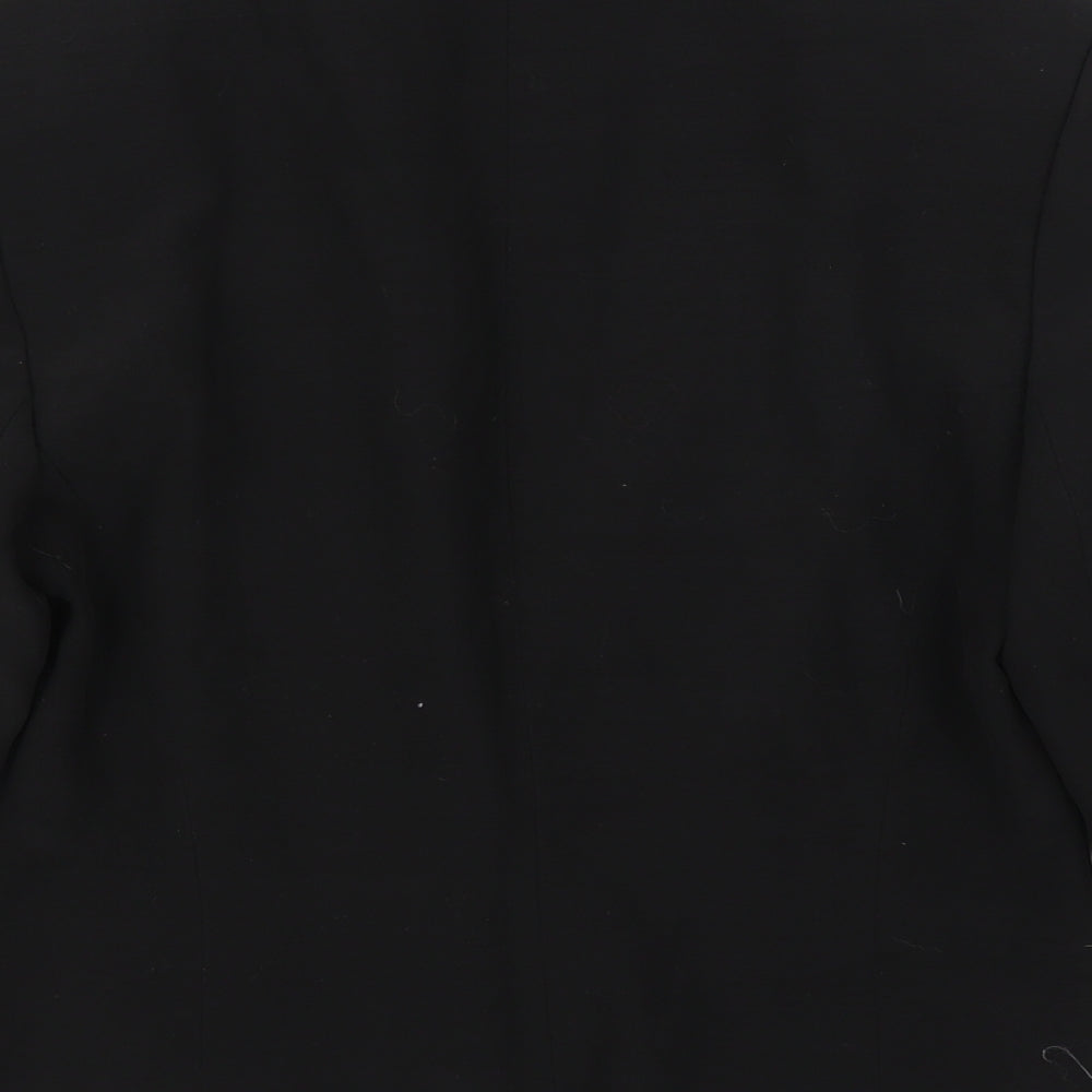 Preworn Womens Black Jacket Size 8