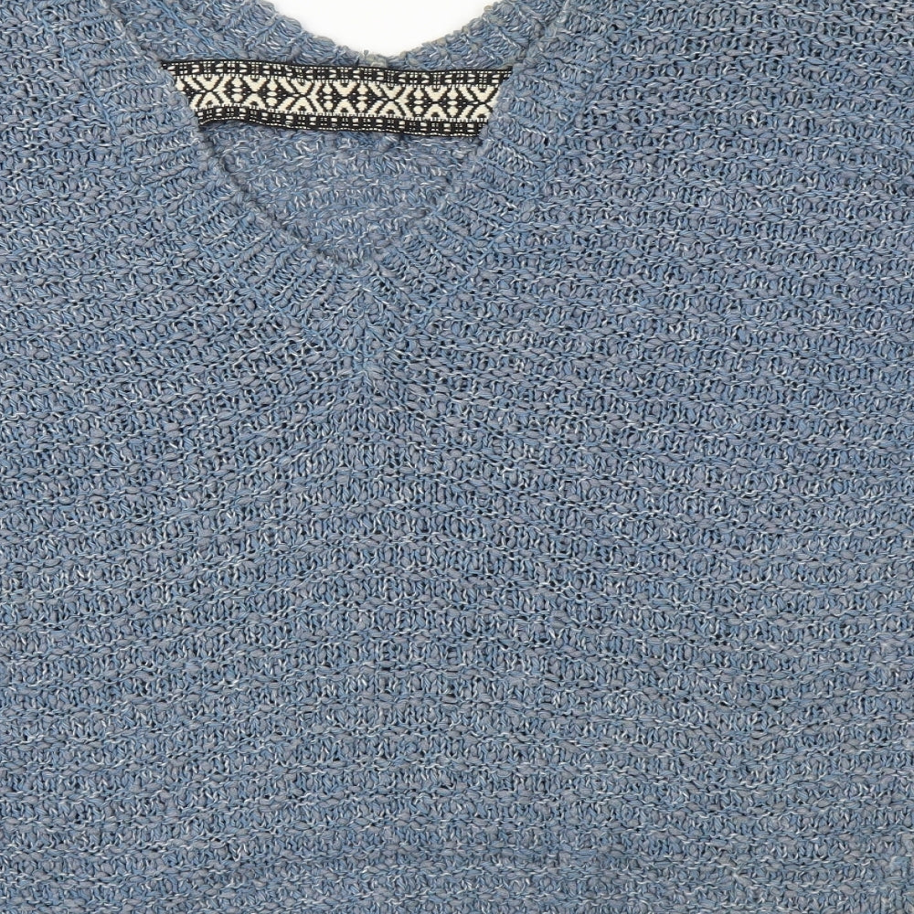 River Island Womens Blue Pullover Jumper Size 6