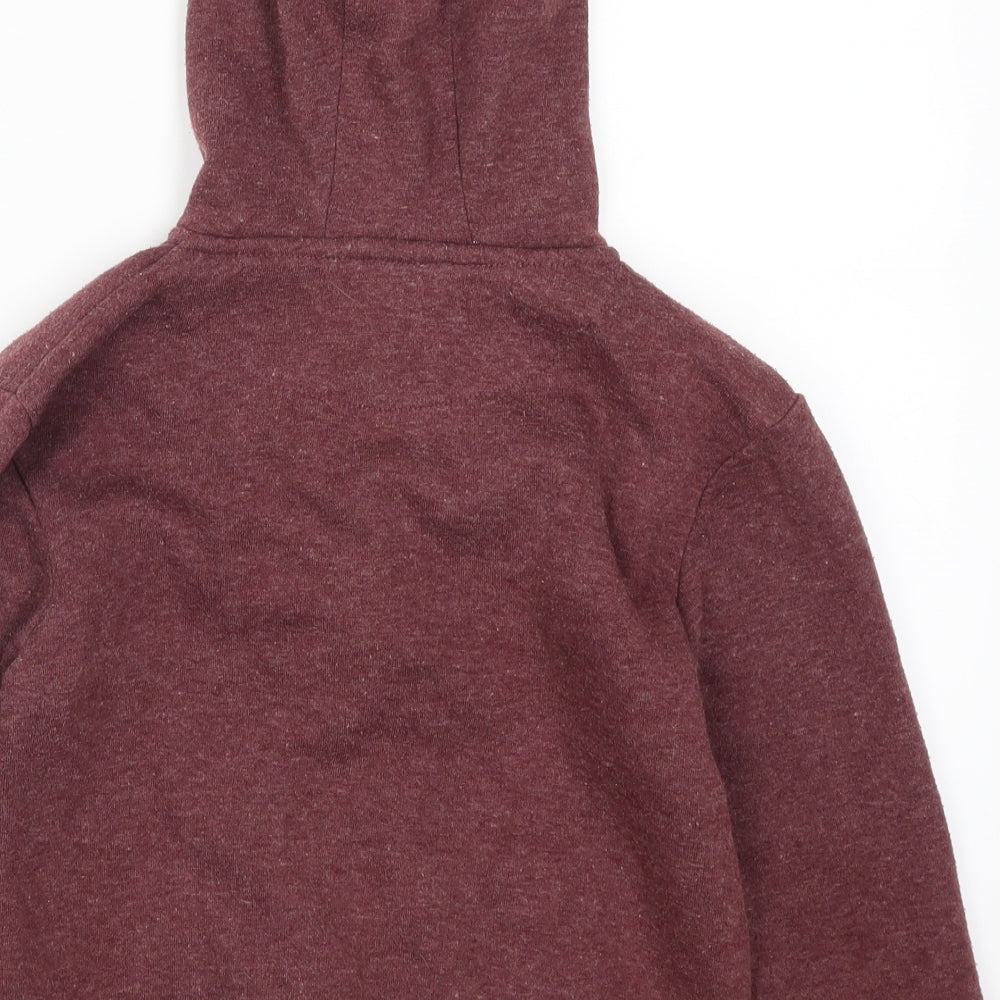 Primark Boys Red Full Zip Hoodie Size 6-7 Years