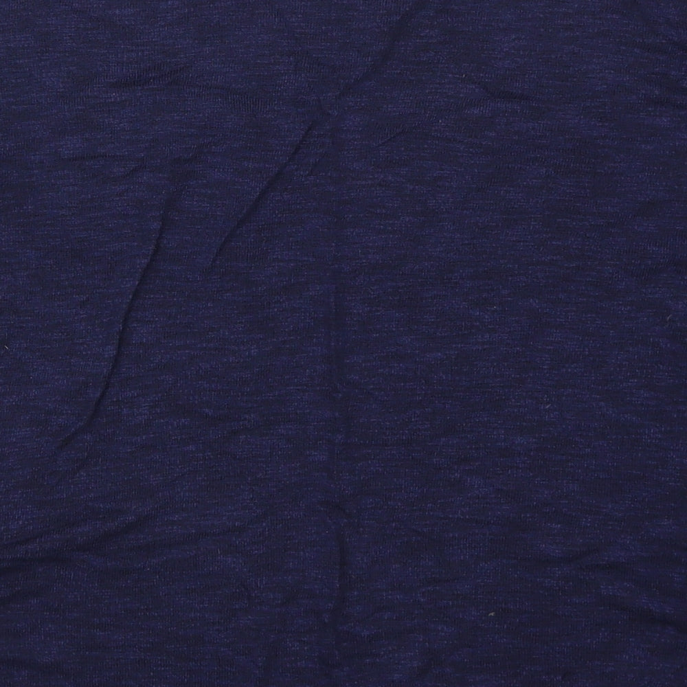F&F Womens Blue Basic T-Shirt Size 8