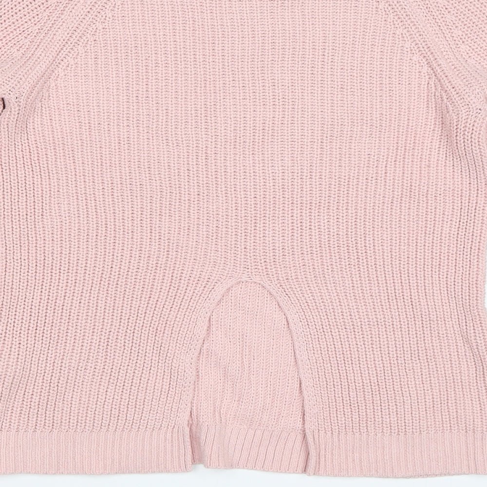 Candy Couture Girls Pink Pullover Jumper Size 14 Years