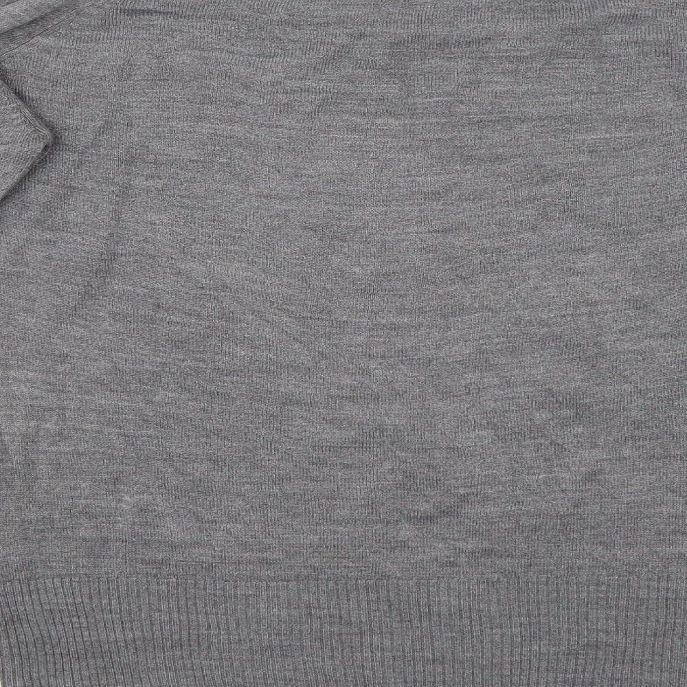 Marks and Spencer Womens Grey Pullover Jumper Size 14