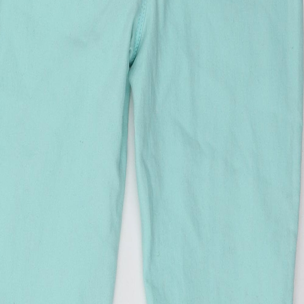 Preworn Girls Blue Denim Jegging Jeans Size 11 Years