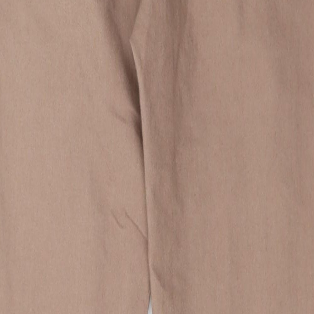 Denim & Co. Womens Brown Denim Skinny Jeans Size 6 L29 in