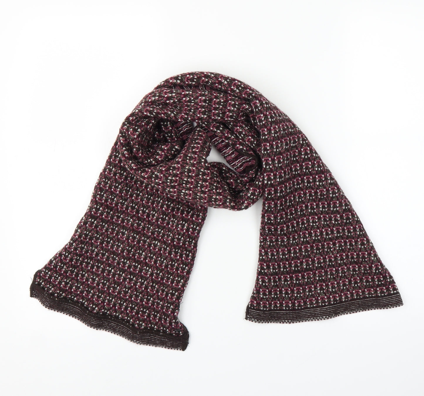 Preworn Unisex Purple Scarf