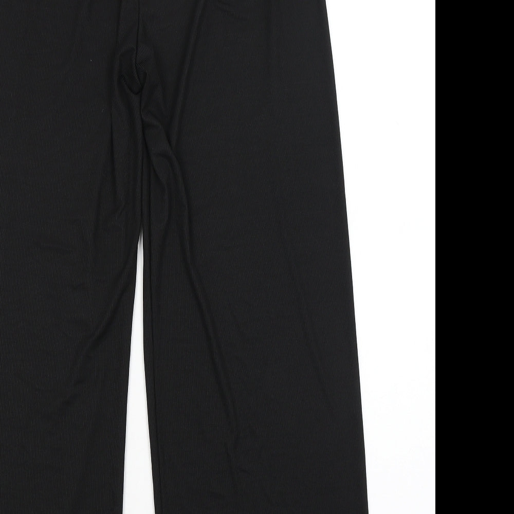 SheIn Womens Black Trousers Size XS L26 in