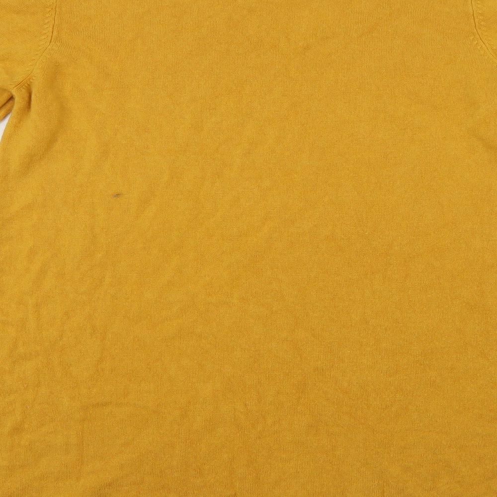 intuition Womens Yellow Pullover Jumper Size 20