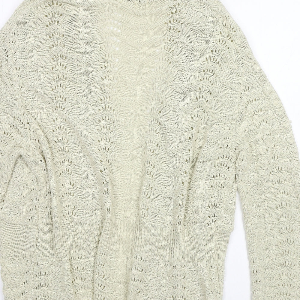 first avenue Womens Beige Cardigan Jumper Size M