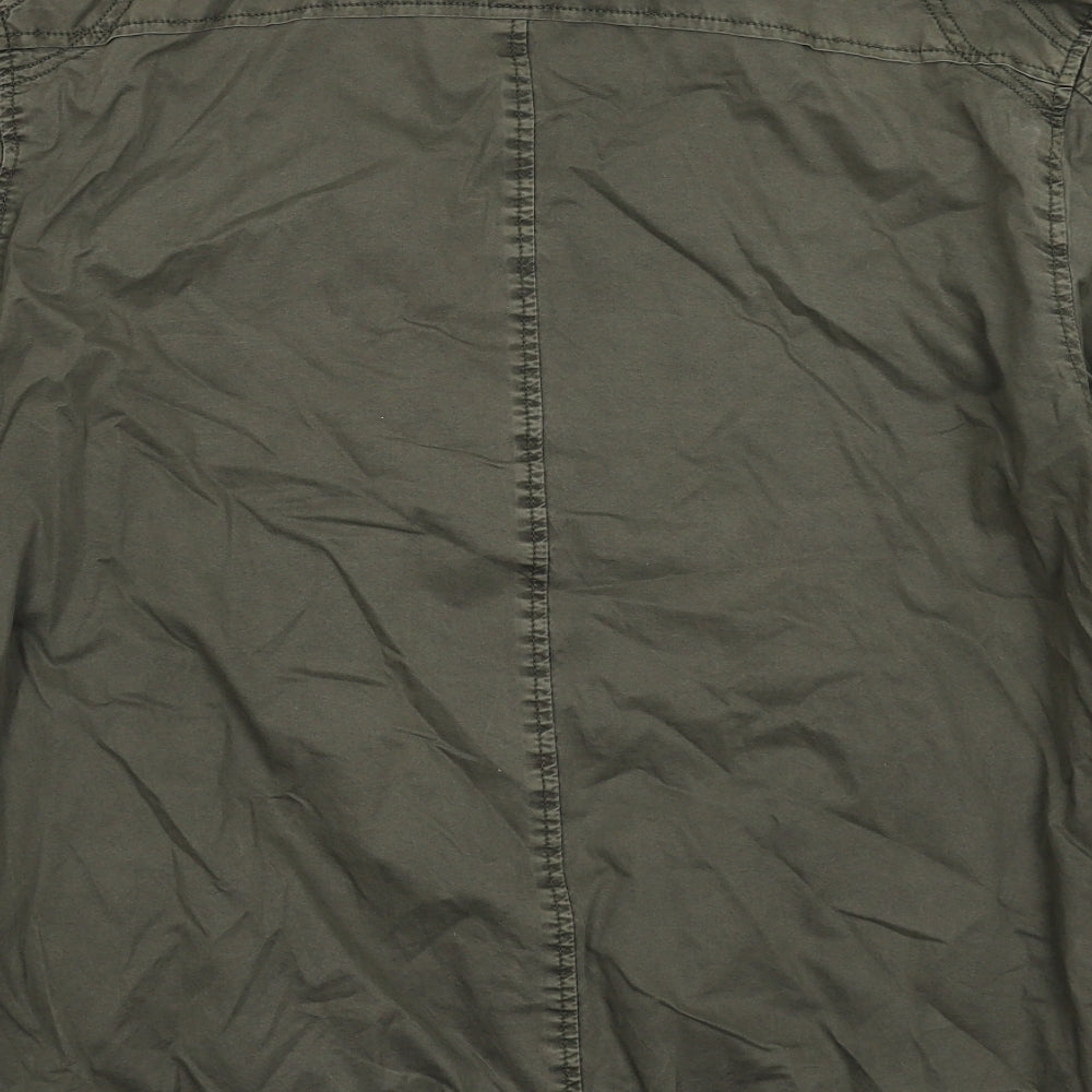 Denim & Co. Womens Grey Jacket Size 12