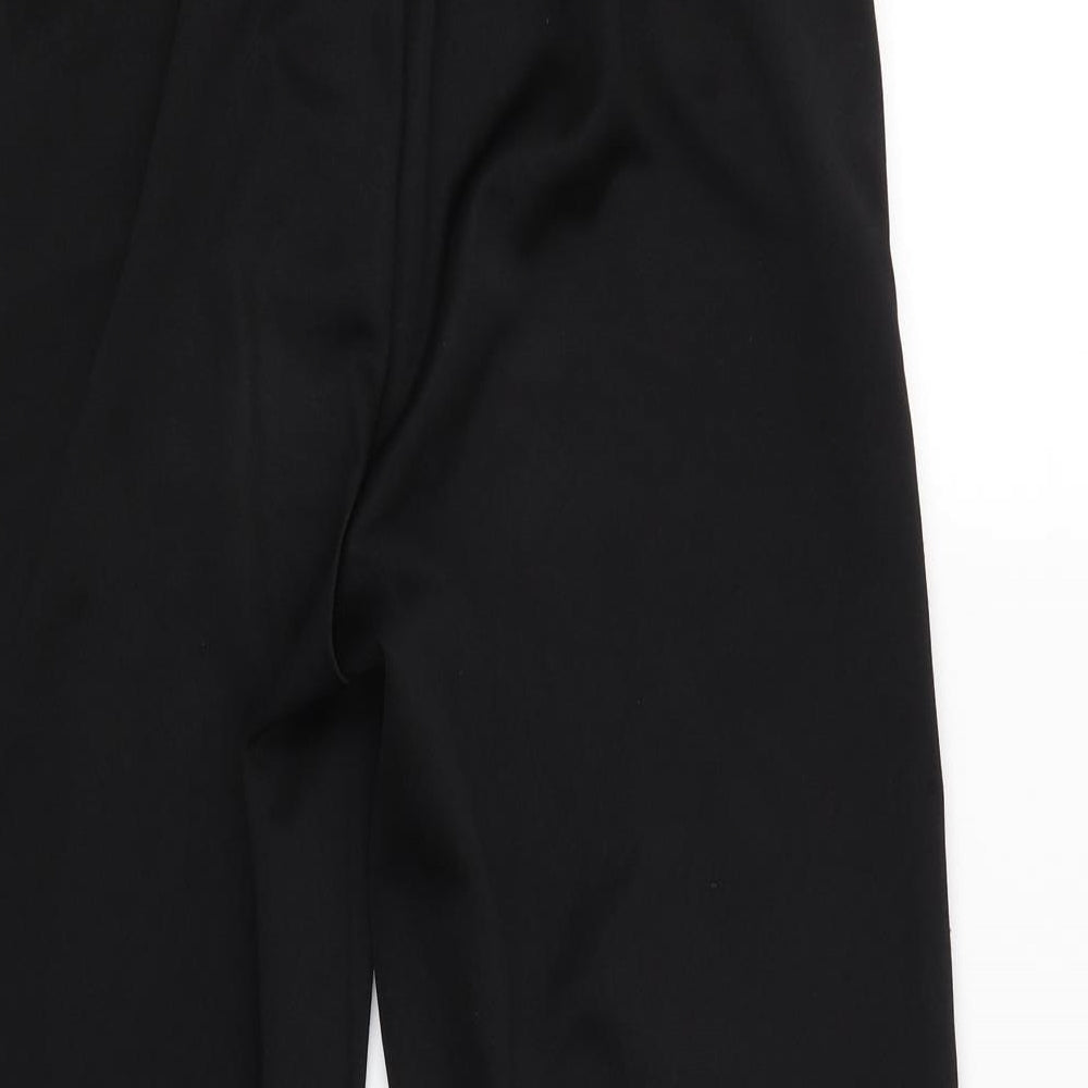 BM Womens Black Trousers Size 10 L24 in