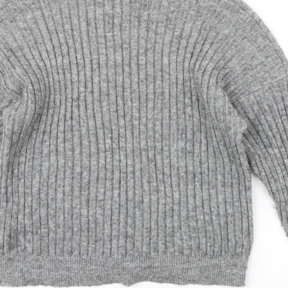 Primark Womens Grey Pullover Jumper Size L