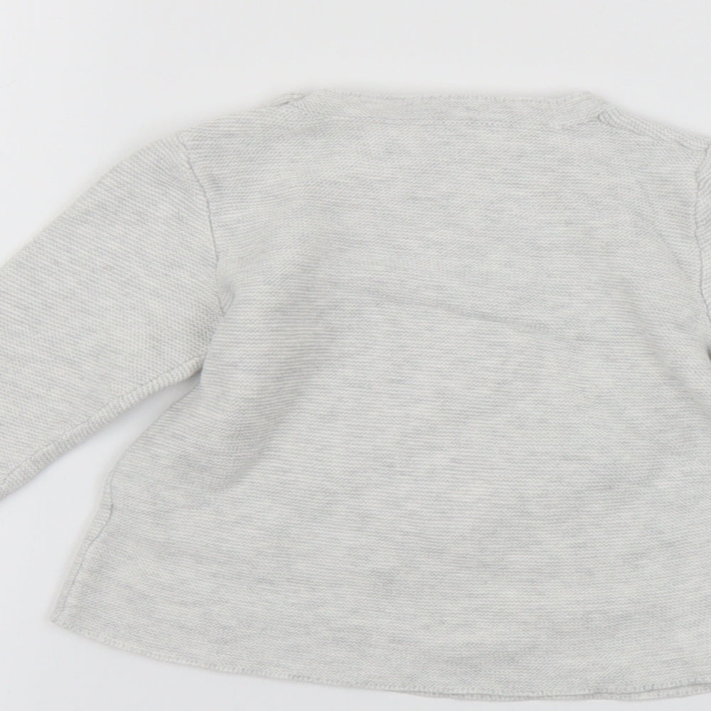 George Grey Pullover Jumper Size 3-6 Months