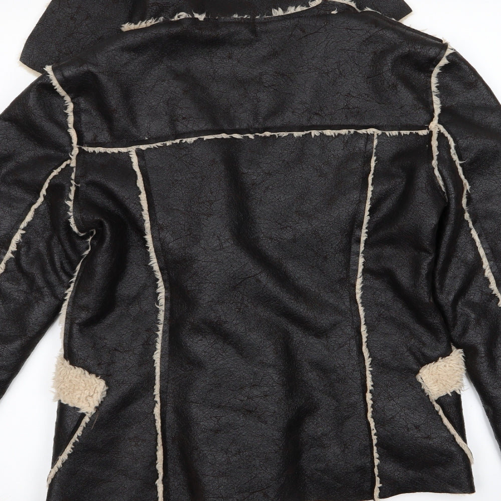 Preworn Womens Black Jacket Size L