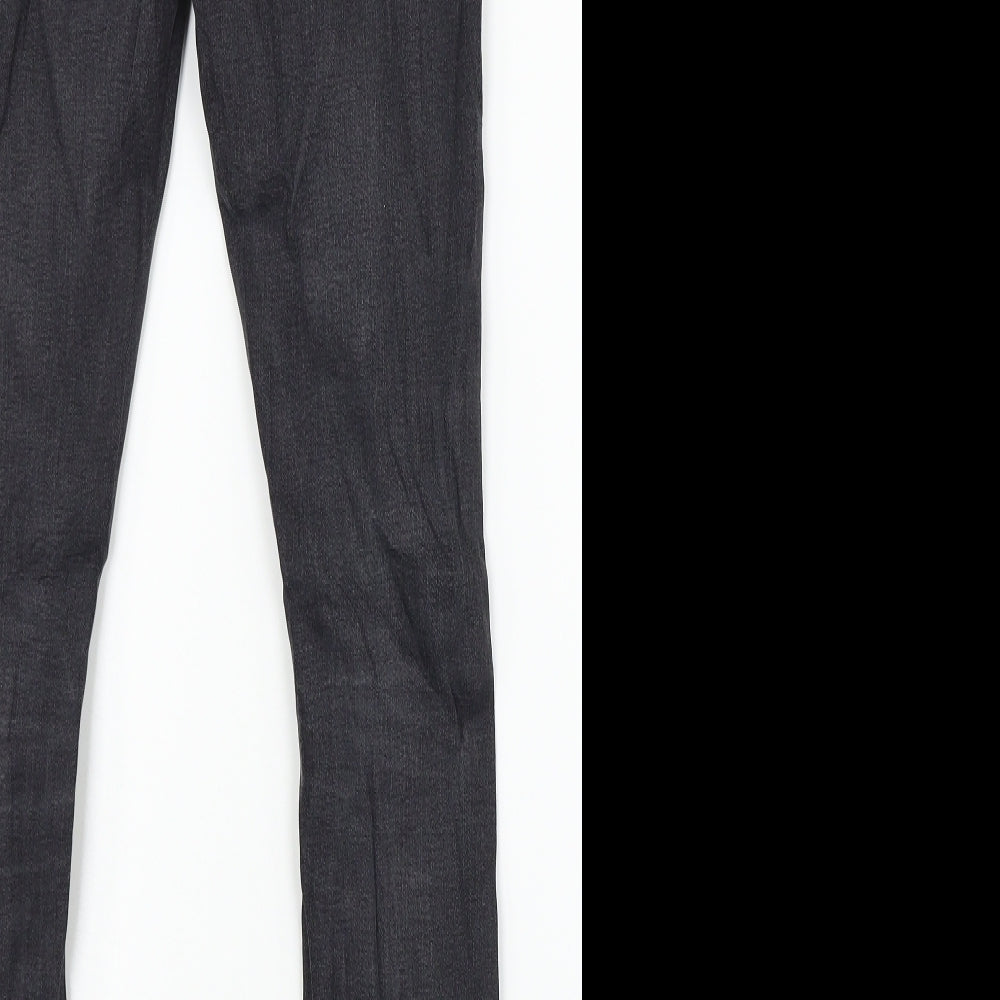 Denim Co Womens Black Denim Skinny Jeans Size 8 L27 in