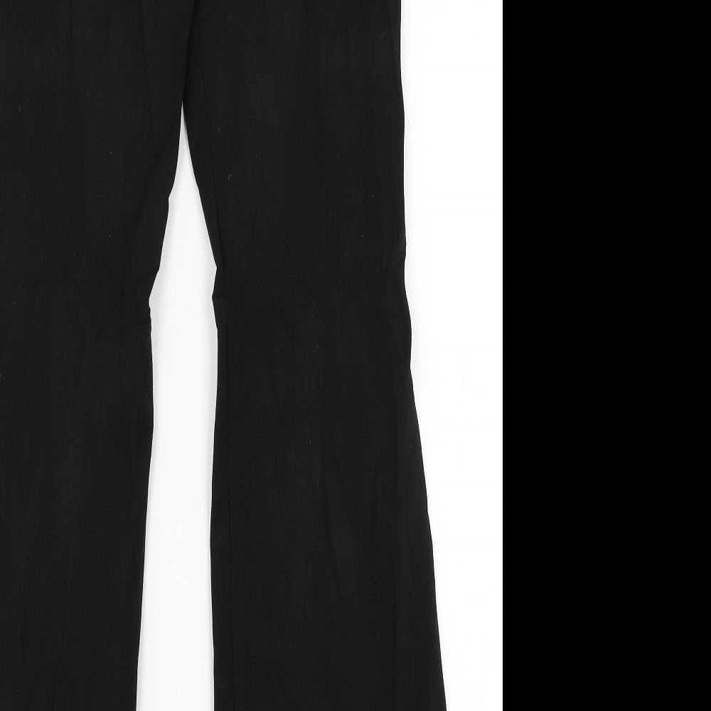 Blue Nature Womens Black Dress Pants Trousers Size XS L33 in