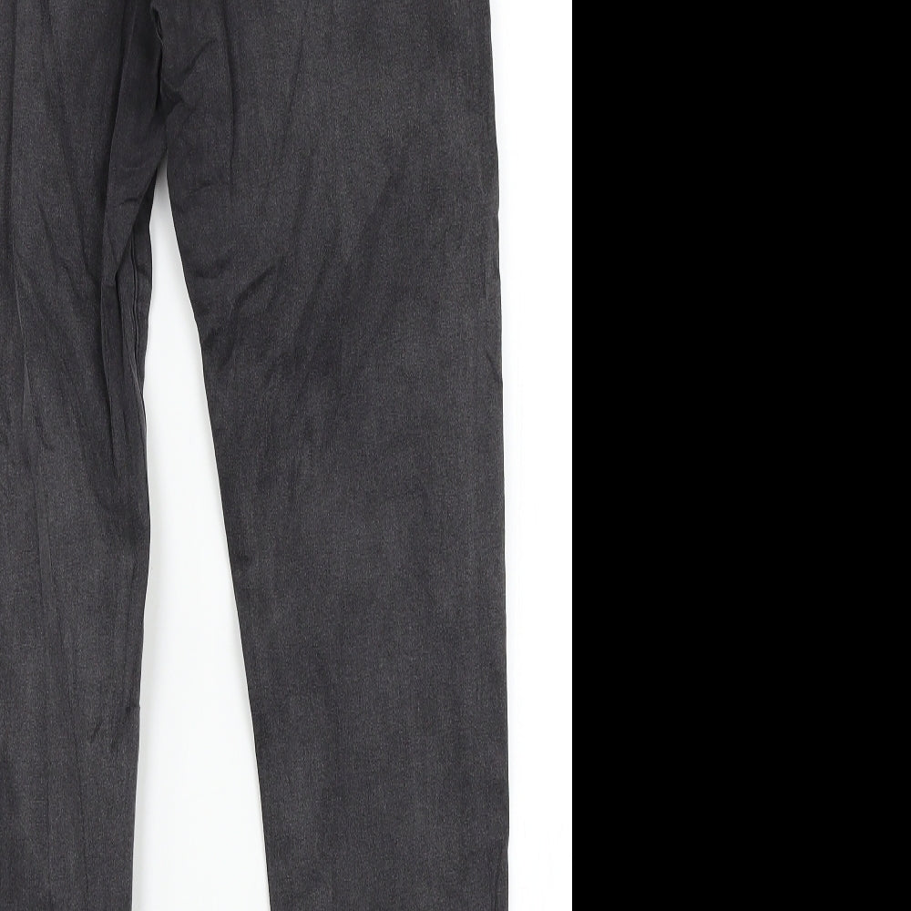 Denim Co. Womens Black Denim Straight Jeans Size 16 L27 in