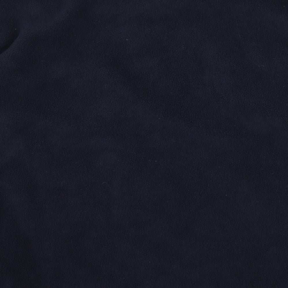 Zantos Mens Black Fleece Pullover Sweatshirt Size L