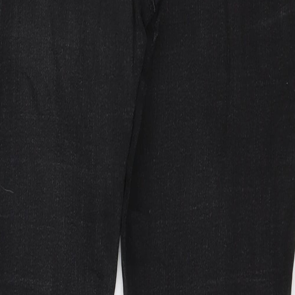 Denim & Co. Womens Grey Denim Skinny Jeans Size 8 L30 in