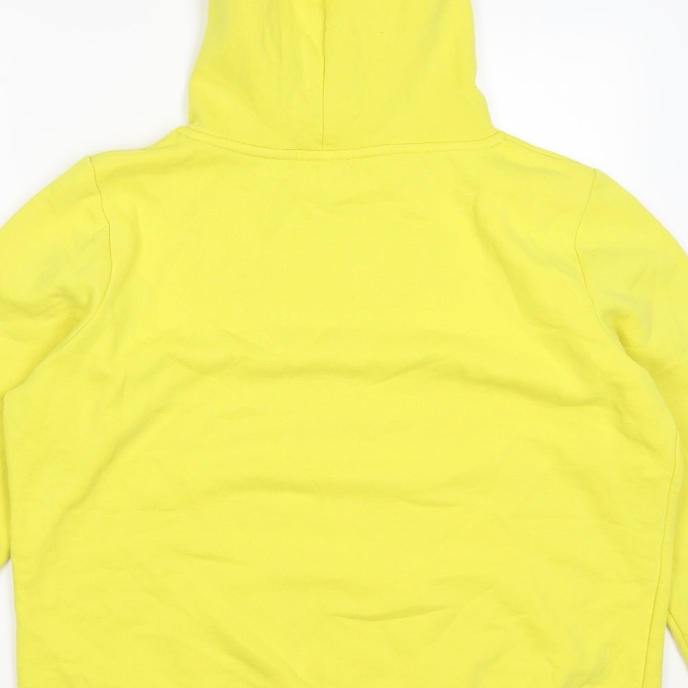 Primark Womens Yellow Pullover Hoodie Size 18 - Make it Happen