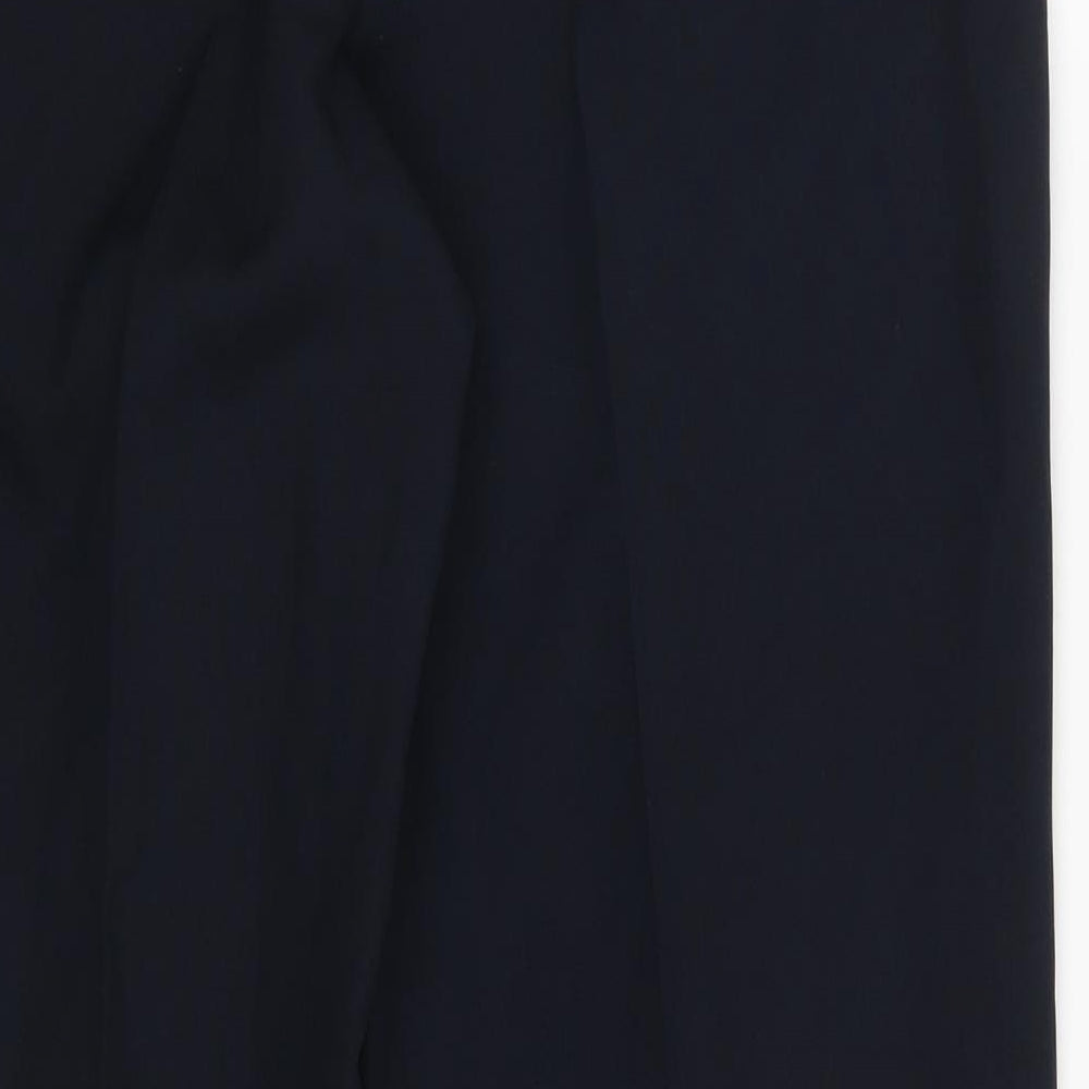 Preworn Womens Blue Trousers Size 14 L27.5 in