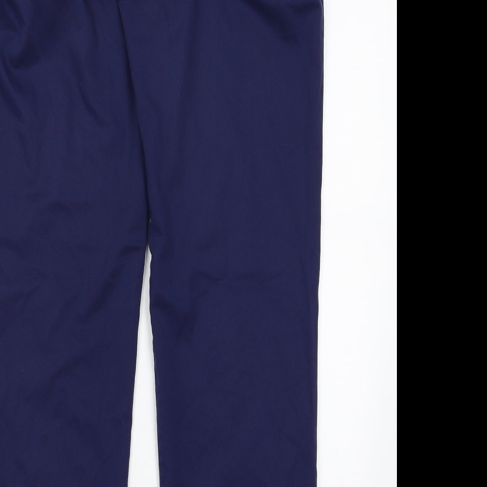 Preworn Womens Blue Trousers Size 12 L30 in