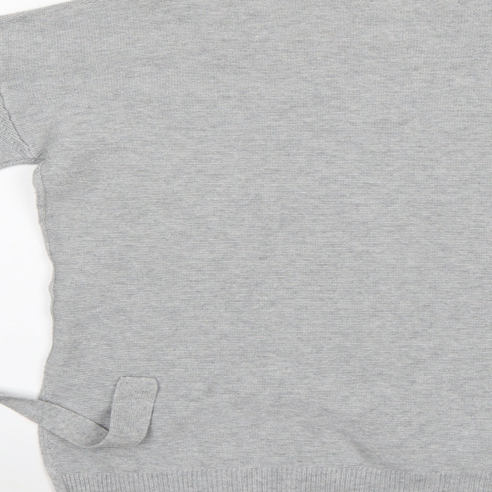 Marks and Spencer Womens Grey Pullover Jumper Size 10
