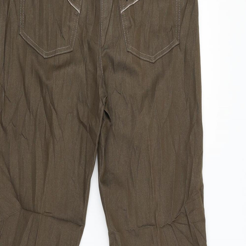 Gerry Weber Womens Brown Trousers Size 36 L30 in