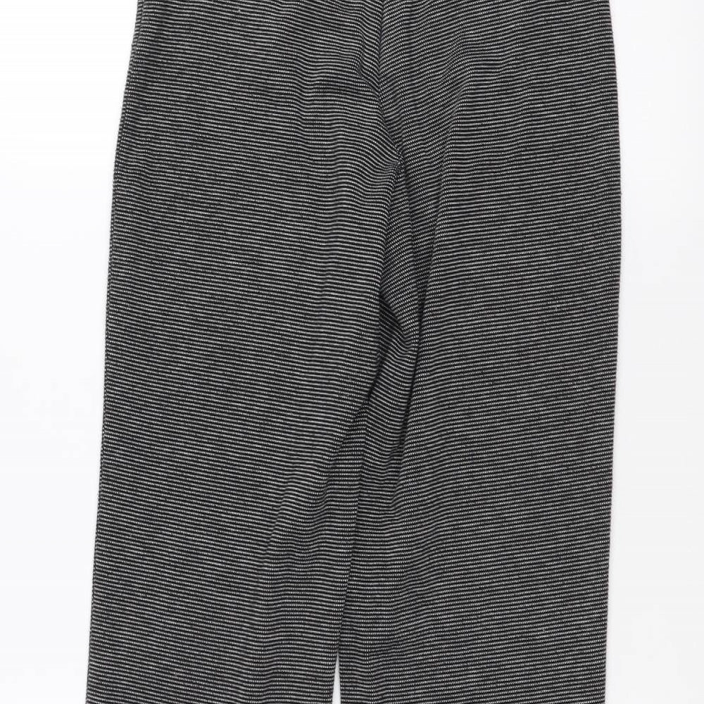 Marks and Spencer Womens Black Trousers Size 8 L26 in