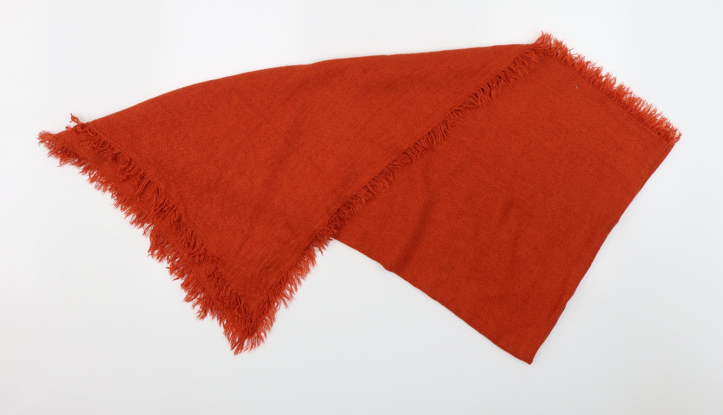 Powder Unisex Orange Scarf