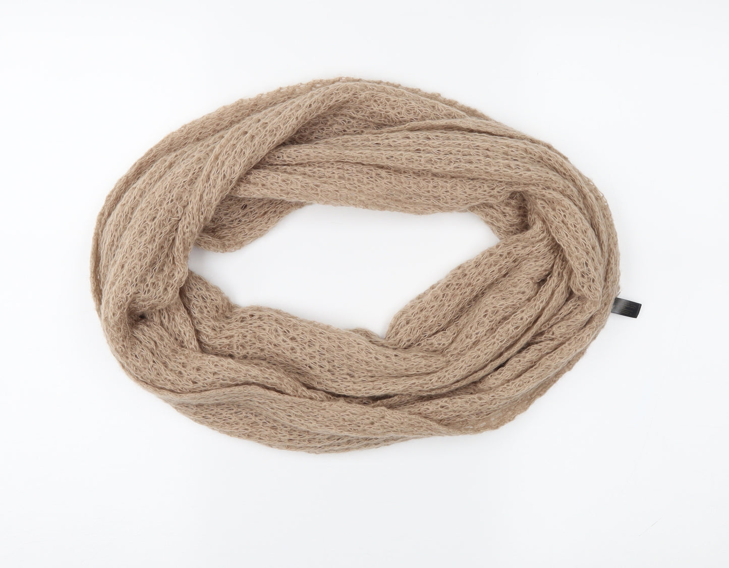 Accessorize Womens Brown Knit Scarf