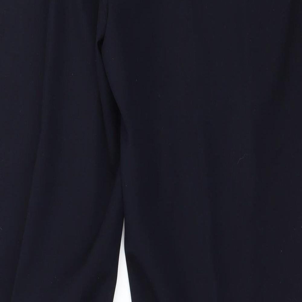 Marks and Spencer Womens Blue Trousers Size 14 L30 in