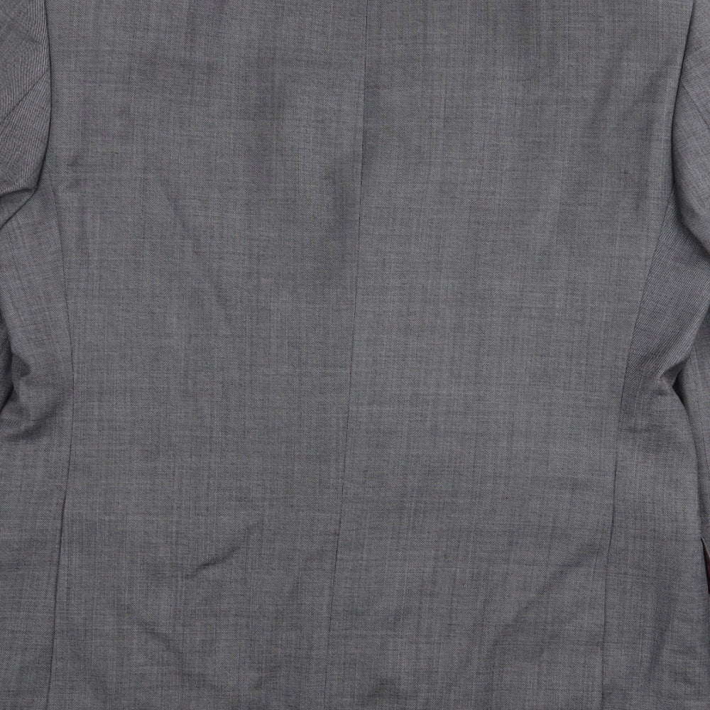 M&S Mens Grey Jacket Blazer Size 40