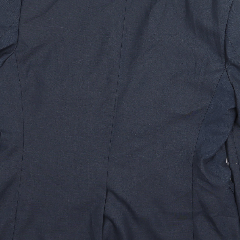 Asda George Mens Blue Jacket Blazer Size 42