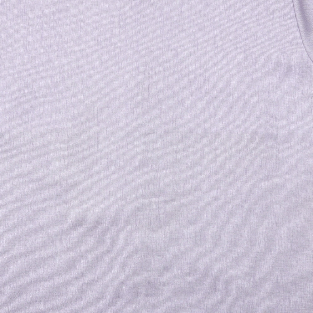 ELVI Womens Purple Basic T-Shirt Size 20