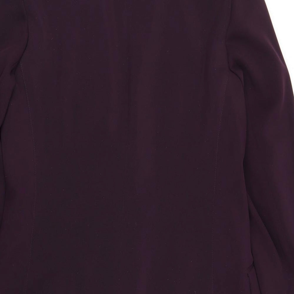 Wallis Womens Purple Jacket Size 10