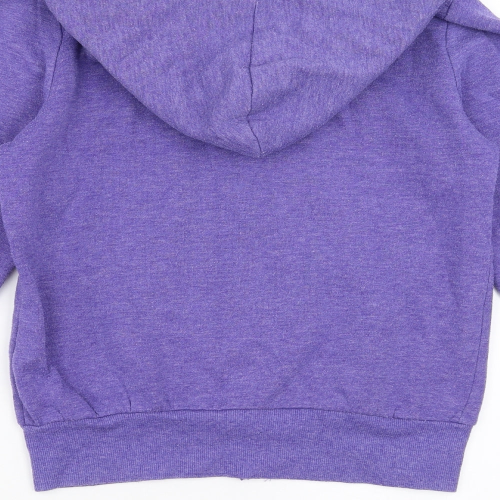 Primark Womens Purple Full Zip Hoodie Size 10