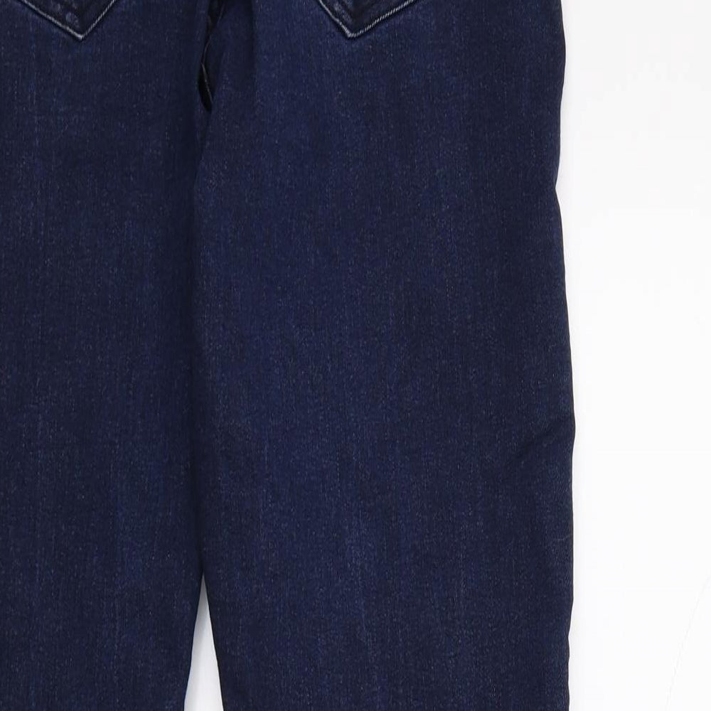 Preworn Womens Blue Denim Skinny Jeans Size 30 in L26 in