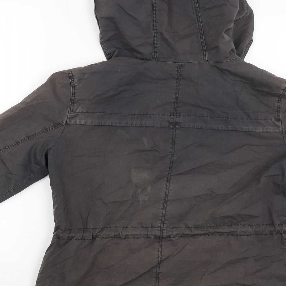Divided Womens Grey Jacket Coat Size 8